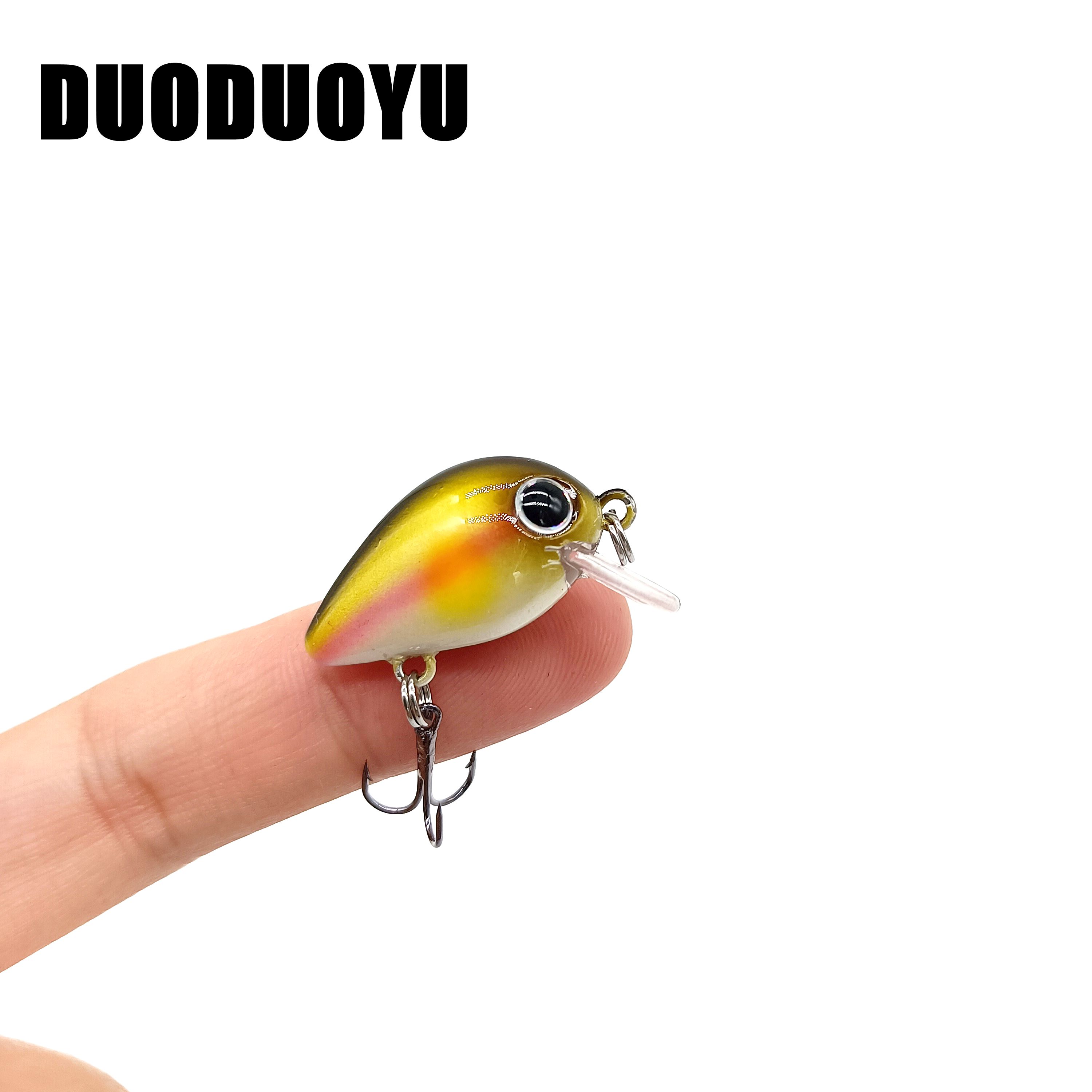 Fishing Lure Spoon - Duoduoyu-ミニスプリングフィッシング用の人工餌,魚を捕まえるためのルアー,長距離キャスティング,釣り道具,1.9g/25mm,0.2〜1.5m,1個