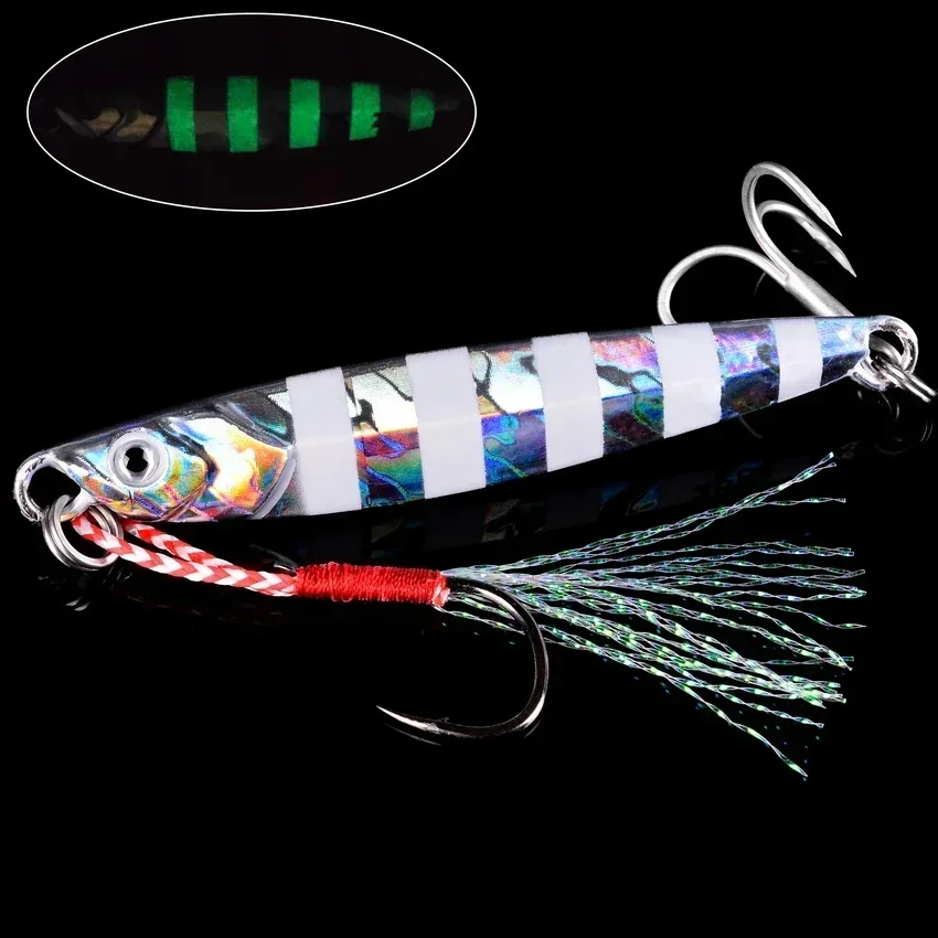 27 個ミックスメタルジグ釣りルアーセット 50g40g 3 - Fishing Lure Spoon のレビューと価格