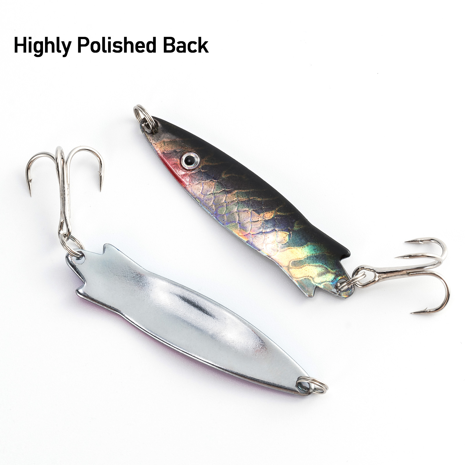 釣り用のスプーンタイプの金属製ベイト,魚を引き付けるためのル - Fishing Lure Spoon のレビューと価格