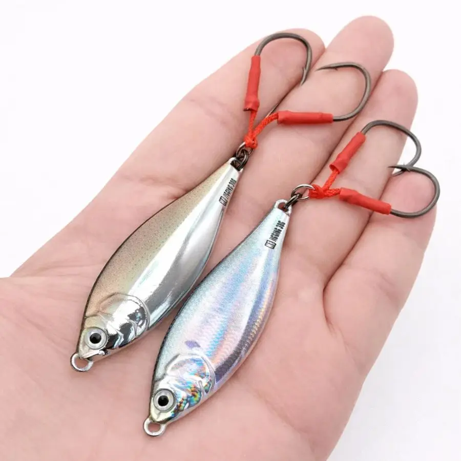 メタルジグベイトスピナーシンキング3Dアイカラーレーザースピ - Fishing Lure Blade Bait のレビューと価格