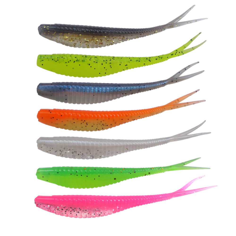 Hexakill 10 ピース/ロット 7 センチメートル  - Fishing Lure Soft Plastic のレビューと価格