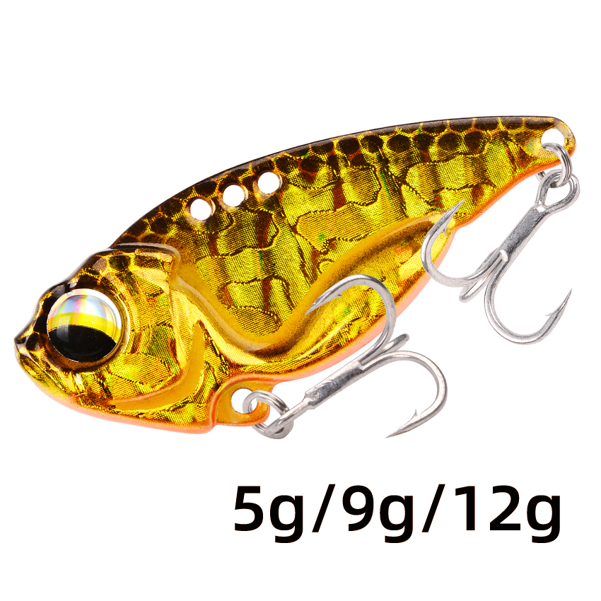 VIB スプーン釣りルアー 5 グラム 9 グラム 12 グ - Fishing Lure Spoon のレビューと価格