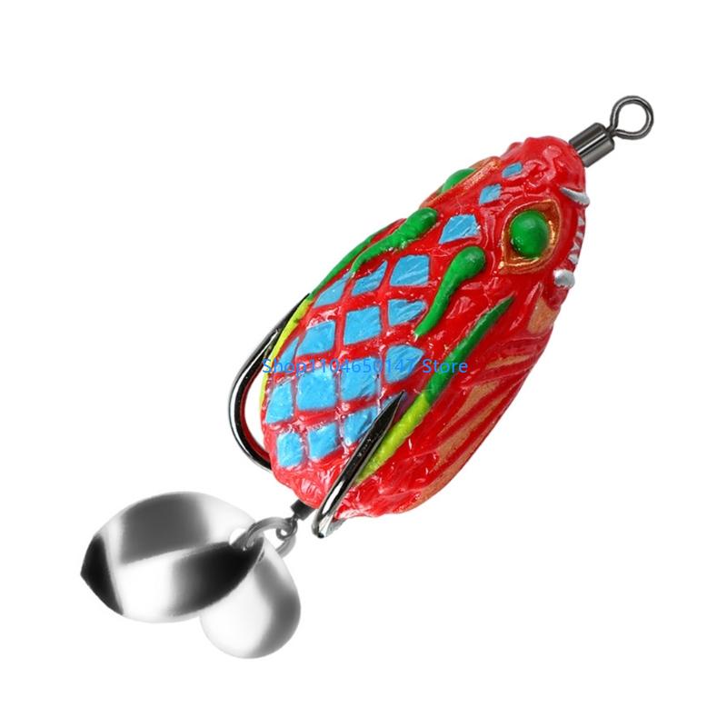 ダブルフックとブレード付きのクランクベイトルアー、PVC製の - Fishing Lure Blade Bait のレビューと価格
