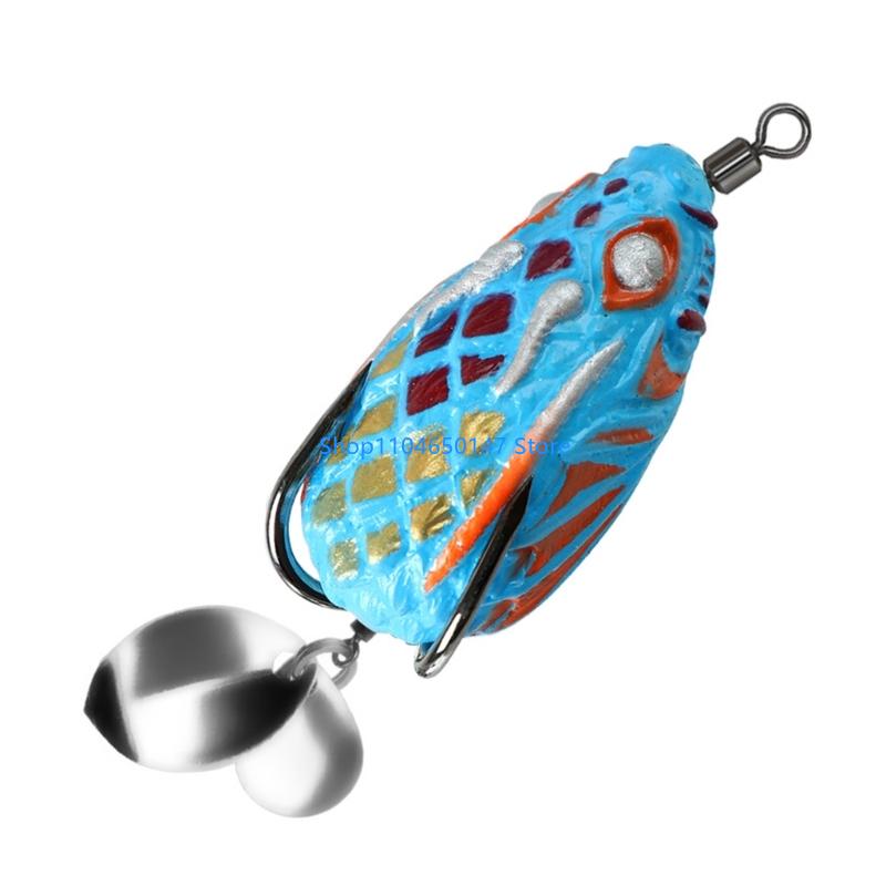 ダブルフックとブレード付きのクランクベイトルアー、PVC製の - Fishing Lure Blade Bait のレビューと価格
