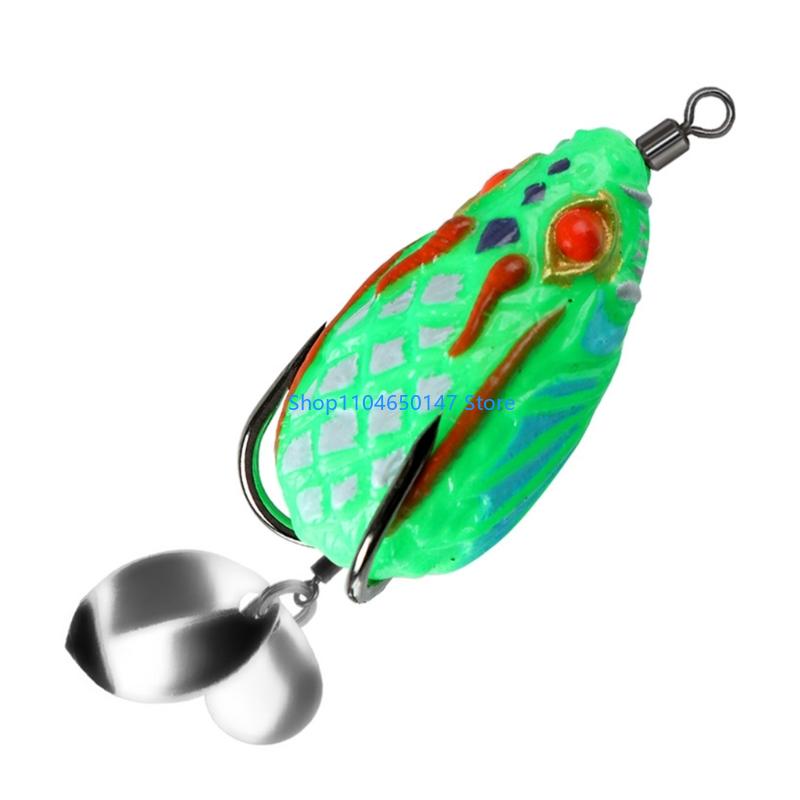 ダブルフックとブレード付きのクランクベイトルアー、PVC製の - Fishing Lure Blade Bait のレビューと価格