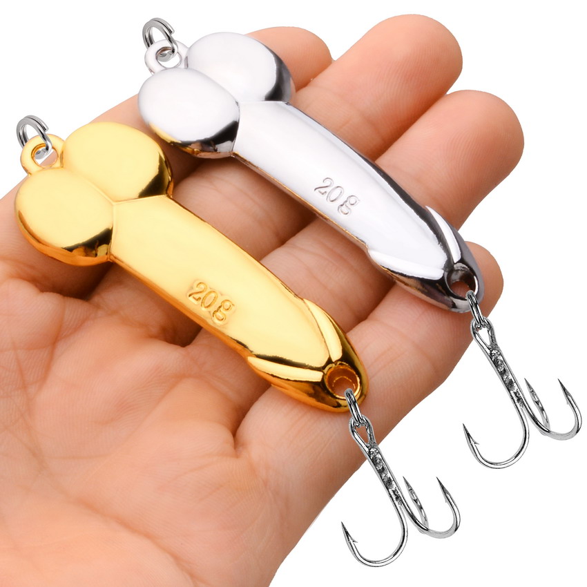 12 個スプーン釣りルアーセット金属ディックペニス形状餌クラ - Fishing Lure Spoon のレビューと価格